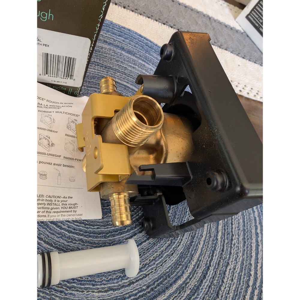 BRIZO R60000-PX MultiChoice Universal Tub/Shower Rough-In with PEX Connections - Picture 4 of 4